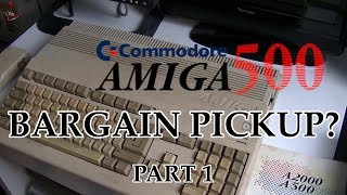 Amiga 500 Bargain Pickup & Teardown | Part 1