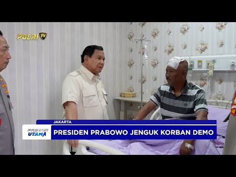 PRESIDEN PERINTAHKAN KENAIKAN PANGKAT LUAR BIASA BAGI PERSONEL POLRI KORBAN UNJUK RASA