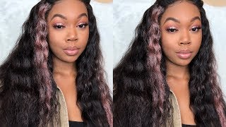 Easy Colored!!! Trying out Rose Gold Hair Color By Spray//Nadula Hair Aliexpress @ChristiJae