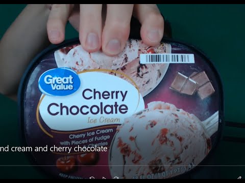 Is Walmart's Great Value Ice Cream Better Than Ben And Jery's? Cookies and Cream - Cherry Chocolate