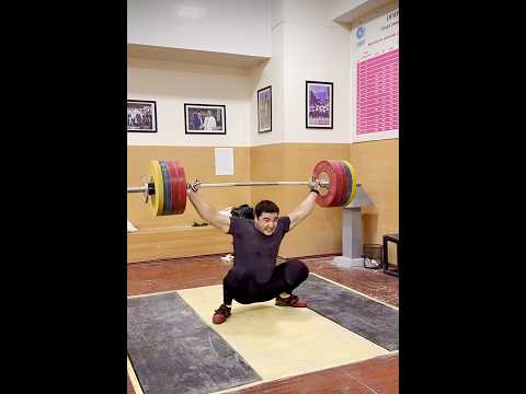 Sharofiddin Amriddinov (110) 200 kg snatch