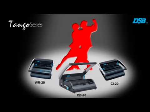 DSB Tango CB-20 Manual Comb Binding Machine - Free Delivery