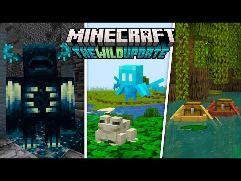 NEW Minecraft 1.19 Update | New Biomes | Warden | Allay | Frogs | Blocks & More...