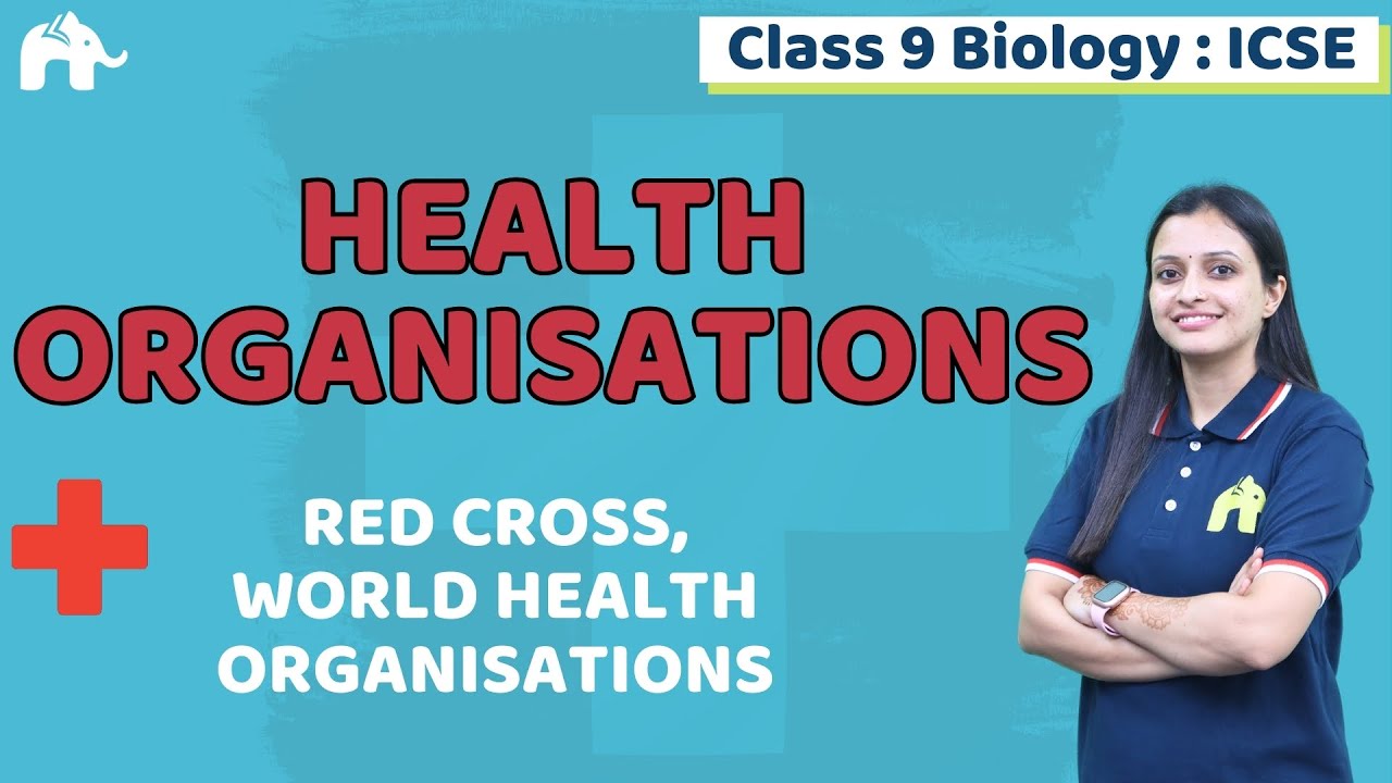 Health Organisations Class 9 ICSE Biology | Selina Chapter 16 Red Cross, World Health Organisations