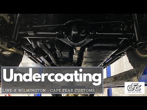 Undercoating Process - Cape Fear Customs