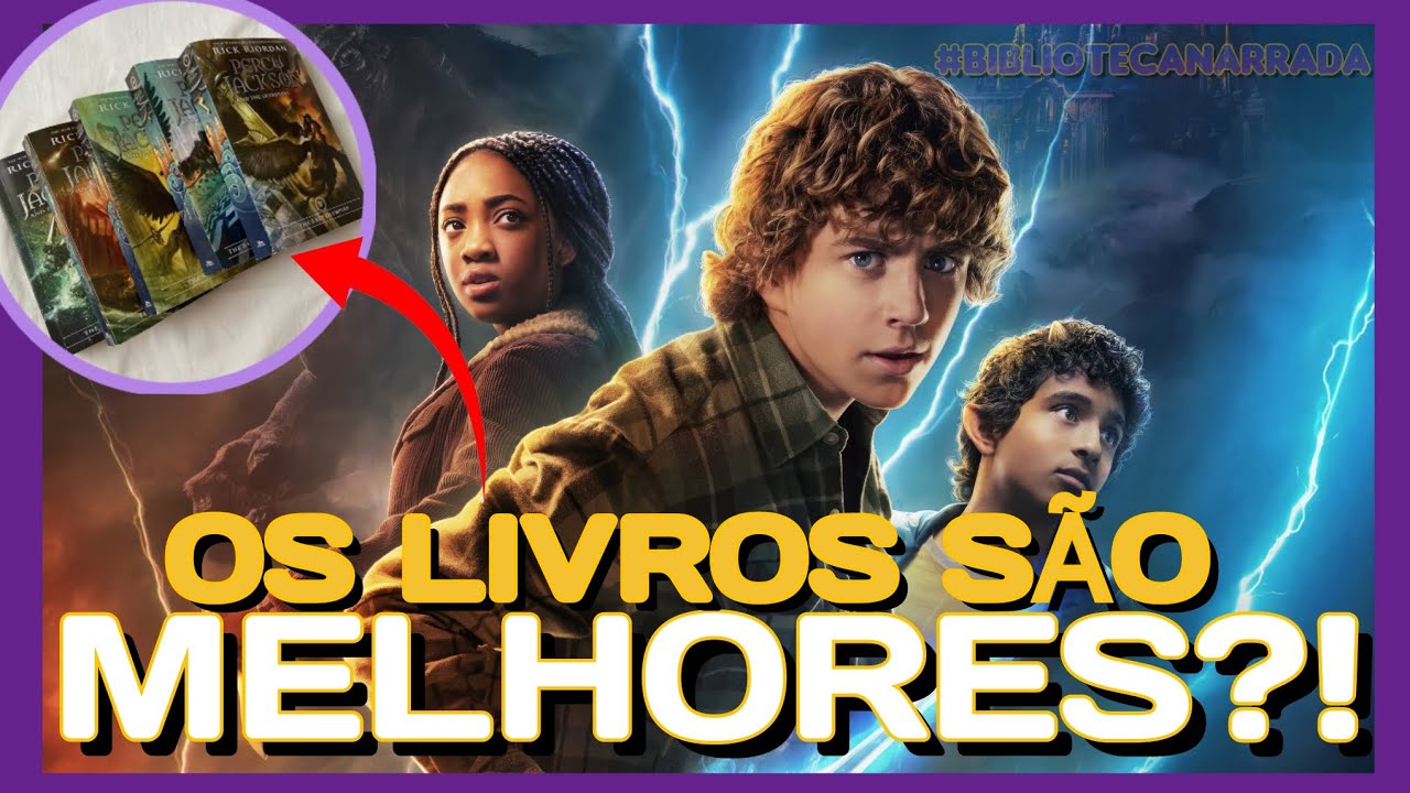 PERCY JACKSON e Os  Olimpianos (SÉRIE) 🔱  REVIEW de TODOS OS EPISÓDIOS  ⚡