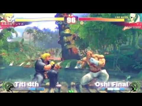 SF4:Ken Masu (Ke) vs Mago (Sa) - Adachi 5on5 Exhibition - 10-01-2010