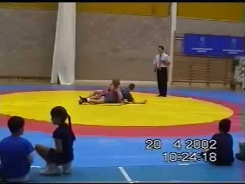 Lucha Olimpica Torneo Son Ferrer 2002 Daniel Verdial  ( Rojo )  Francisco Juan ( Azul ) 1