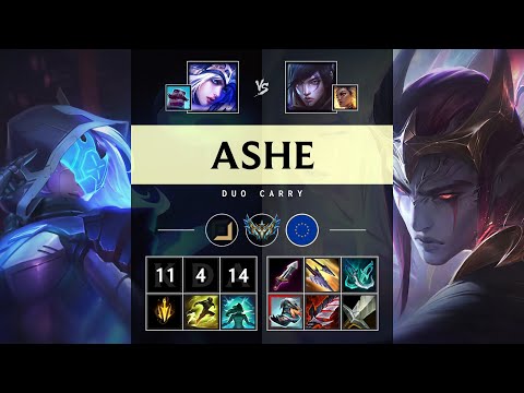 Ashe ADC vs Aphelios - EUW Challenger Patch 25.07