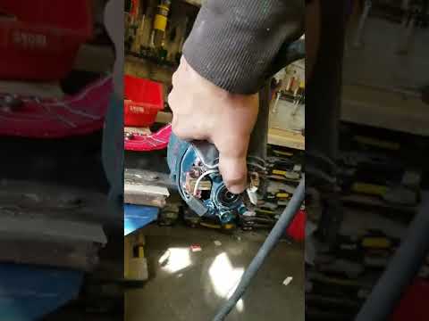 Changing the motor on a Bosch RH540M hammer.