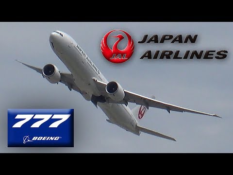 Japan Airlines Boeing 777-300ER Takeoff at New York JFK Int'l Airport