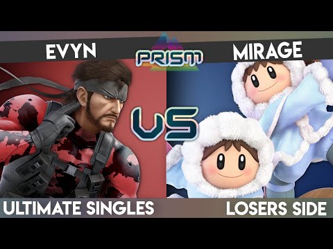 PRISM 185 - Evyn (Snake) vs. Mirage (Ice Climbers) - Losers Side - Smash Ultimate Singles