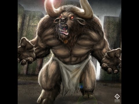 The Origin of the Minotaur and the Labyrinth