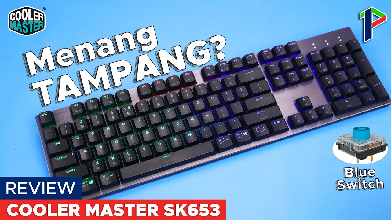 Pikir Dua Kali Sebelum Beli! - Cooler Master SK653 Wireless Mechanical Keyboard | Review Indonesia