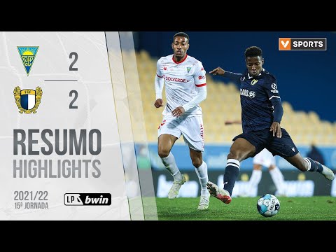 Highlights | Resumo: Estoril Praia 2-2 Famalicão (Liga 21/22 #15)