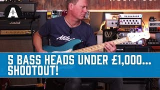 Video thumbnail for 5 Bass Heads Under £1,000... Shootout! by Andertons Music Co