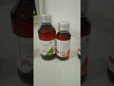 Ambroxol hydrochloride, terbutaline sulphate, guaiphenesin a...