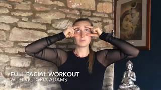 Relax + Revive: younger-looking skin with Full Facial Yoga Workout to reduce wrinkles + sagging