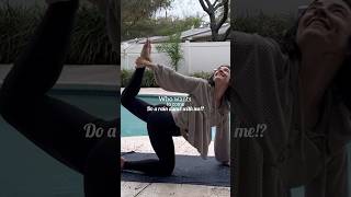 Come play in the rain with me!! #yoga #rain #shorts #shortsfeed #shortsvideo #dance