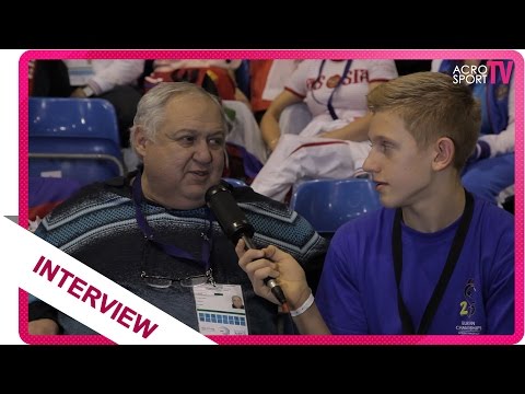 Interview with Vladimir Gurgenidze - Head Coach of Russia - European Championship 2015 - IN RUSSIAN