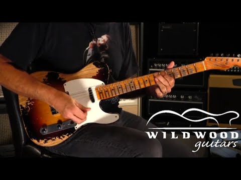 Fender Telecaster Double Esquire 1950 Super Heavy Relic 2023 - Sunburst image 12
