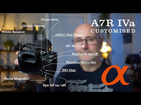 Sony A7R IVa Setup Custom Button, Dials & FN Menu