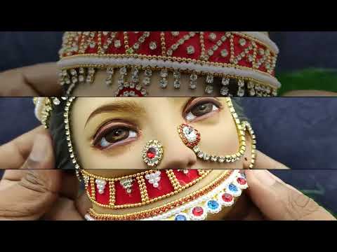 Devi Mahalakshmi Face/Mukhavata for Margshirsha Worship video