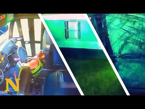 Bus Driver SPEEDING Out of Control Through Neighborhood