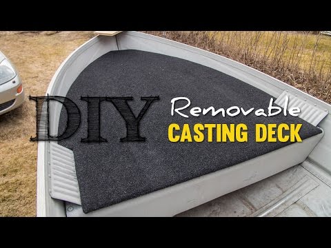 DIY Cheap Removable Casting Deck