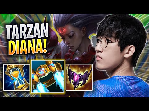 TARZAN IS A GOD WITH DIANA! - LNG Tarzan Plays Diana JUNGLE vs Wukong! | Season 2023