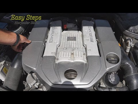 How to Change Engine Air Filter on Mercedes CLS55 | Air Filter Mercedes W219 Hi-Flow Filters