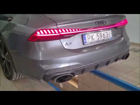 POPS & BANGS AUDI A7 C8 55TFSI