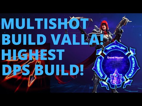 Valla Strafe - Valla Multishot Build! - Grandmaster Storm League