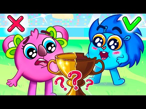 😻 Baby Zoo Staged A Chocolate Challenge 💝💝 | Funny Kids Stories 😻🐨🐰🦁