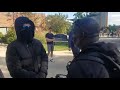 ANTIFA Punk Mouths Off To The Wrong BLACK DUDE Gets TOLD OFF BIG TIME