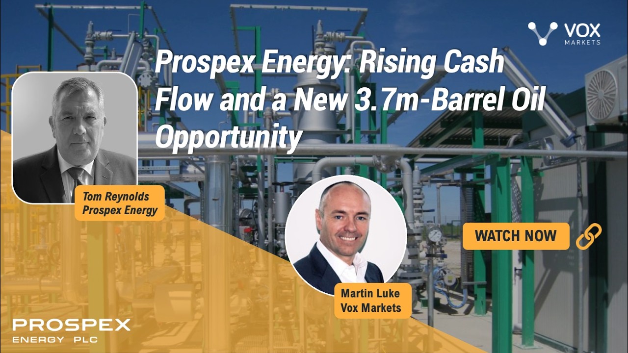 Thumbnail for Prospex Energy: Rising Cash Flow and a New 3.7m-Barrel Oil Opportunity