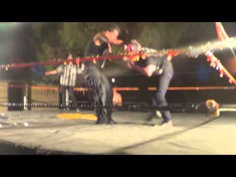 WZWA Wrestleution 2013 - Deathmatch - Killawott Kaos Vs The Great Shinigami