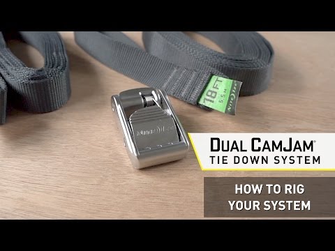 Dual CamJam® Tie Down System - How To Rig Your System