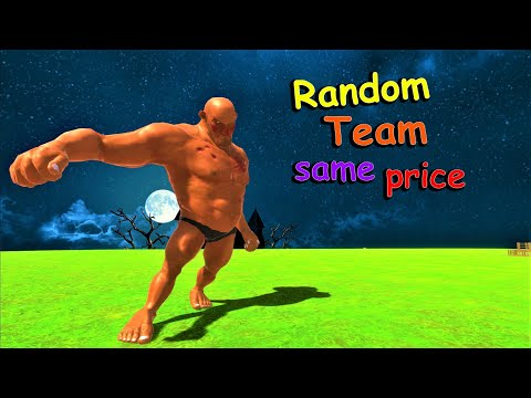 Hill giant vs random team same price animal revolt battle simulator