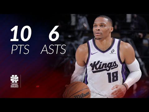 Russell Westbrook 10 pts 6 asts vs Celtics 25/26 season