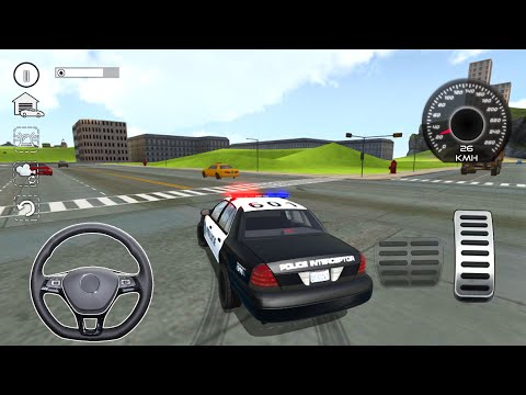 Police Car Drift Simulator Android Gameplay