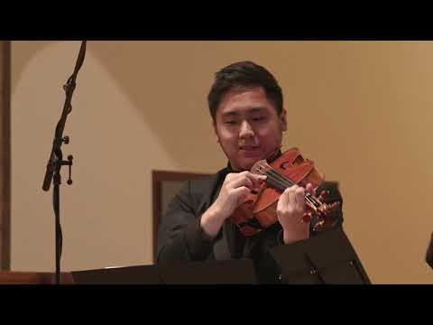 Garth Knox Viola Spaces for two pizzicato for nine fingers Gordon Lau, Héctor Cámara  Ruiz