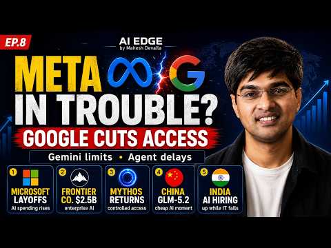 Microsoft Layoffs, Meta AI Agents, Google Gemini, Mythos & Fable 5, India AI | EP8