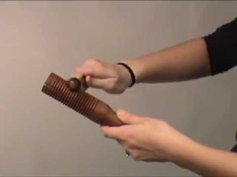 DOBANI Agogo, Wooden Single Bell with Mallet (WAGS)