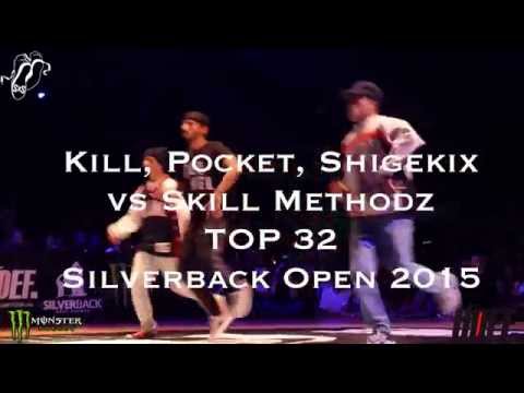 Kill, Pocket, Shigekix vs Skill Methodz Crew | Highlight T32 Battle | Silverback Open | #SXSTV