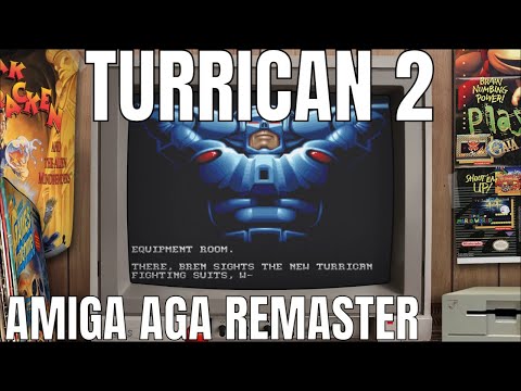 Turrican 2 AGA 2022 Amiga Demo