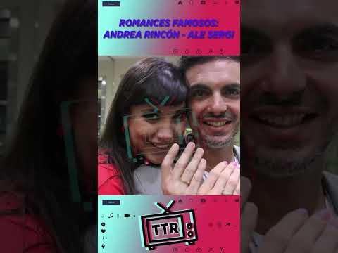 Romances famosos: Andrea Rincon y Ale Sergi