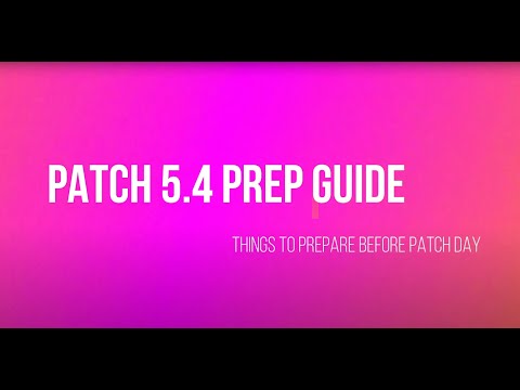 [FFXIV]Patch 5.4 Prep General Guide