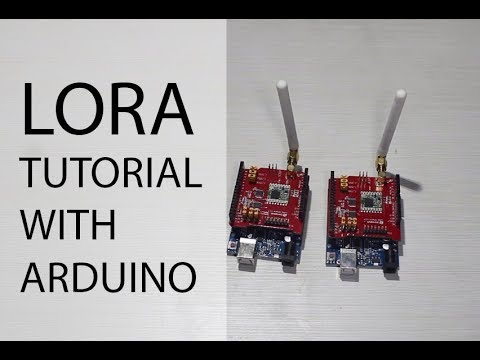 How to use Lora with an arduino, and how to send sensor data