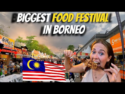 Kuching Food Festival 2022 - The Most AMAZING STREET FOOD in Malaysia